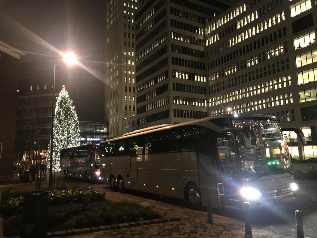 Kerstbussen bij Erasmus MC